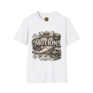 Motion Skull Graphic T-Shirt —NFT Offspring of originalEye & Crown Design